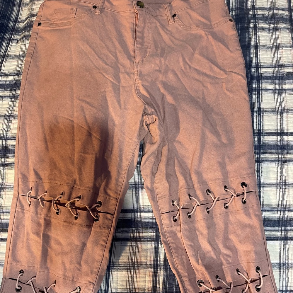 Pink pants